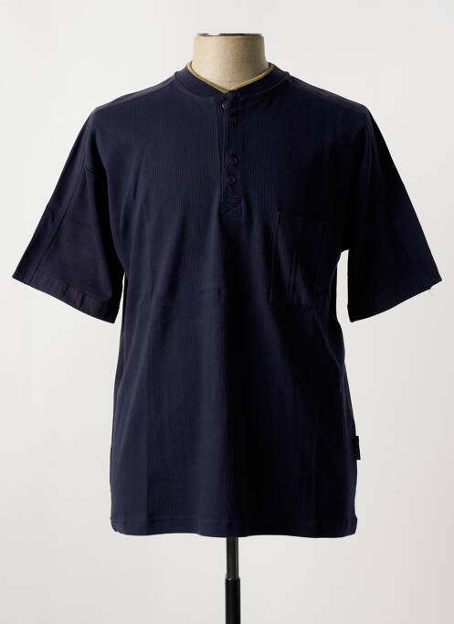 T-shirt bleu GABRIEL D'AUTHIE pour homme