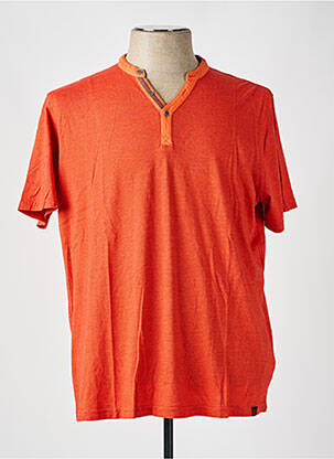 T-shirt coupe cintrée manches courtes orange COFOX homme