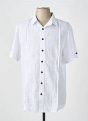 Chemise manches courtes blanc NATURAL STB pour homme seconde vue
