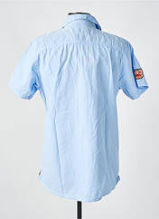 Chemise manches courtes bleu SUPERFIELD pour homme seconde vue