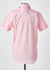 Chemise manches courtes rose DELAHAYE pour homme seconde vue