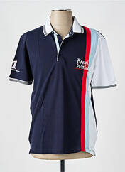 Polo bleu CAPTEN pour homme seconde vue