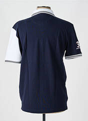 Polo bleu CAPTEN pour homme seconde vue