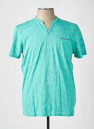 T-shirt bleu COFOX pour homme