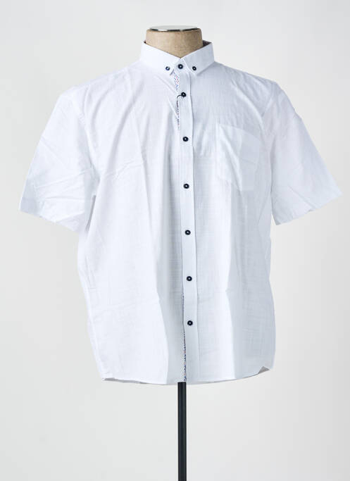Chemise manches courtes blanc CAPTEN pour homme