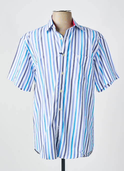 Chemise manches courtes bleu ARMORIAL pour homme