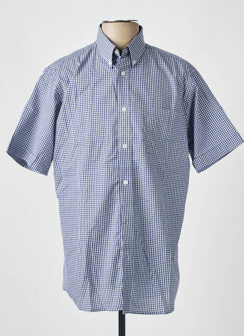 Chemise manches courtes bleu BELLONI pour homme