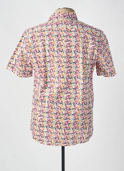 Chemise manches courtes jaune FOXX pour homme