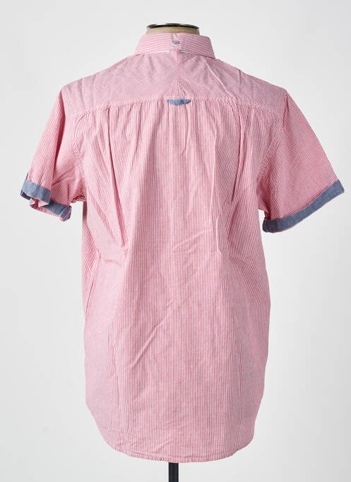 Chemise manches courtes rouge PETER COFOX pour homme