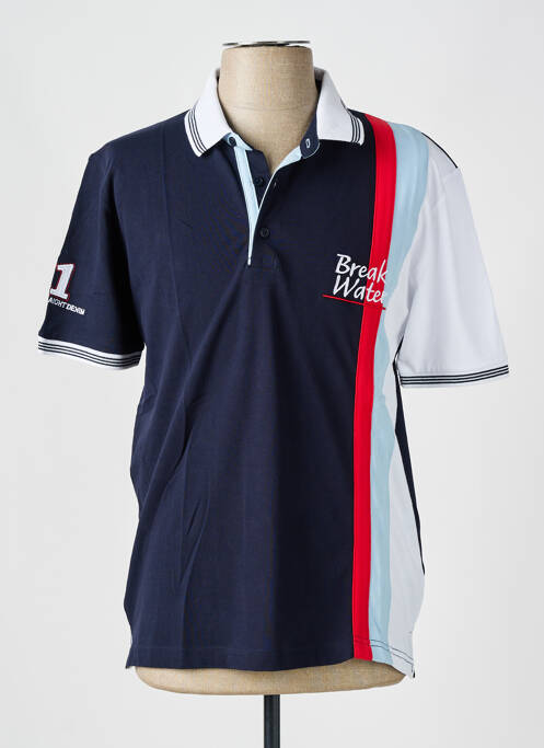 Polo bleu CAPTEN pour homme