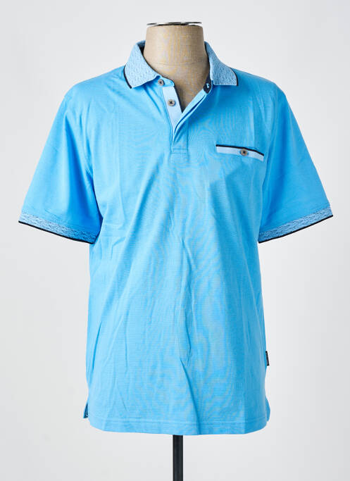 Polo bleu HAJO pour homme