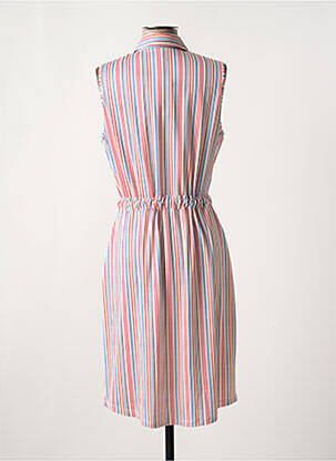 Robe mi-longue sans manche sans manche rouge K-DESIGN femme