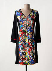 Robe courte noir MALOKA pour femme seconde vue