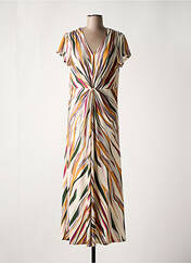 Robe longue beige K-DESIGN pour femme seconde vue