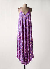 Robe longue violet MAITE BY LOLA CASADEMUNT pour femme seconde vue