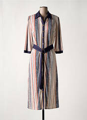 Robe mi-longue bleu K-DESIGN pour femme seconde vue