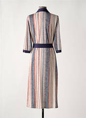 Robe mi-longue bleu K-DESIGN pour femme seconde vue