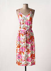 Robe mi-longue rose ZILCH pour femme seconde vue