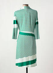 Robe mi-longue vert K-DESIGN pour femme seconde vue