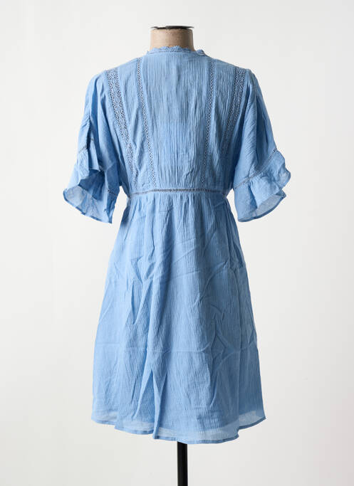 Robe courte bleu FREEMAN T.PORTER pour femme