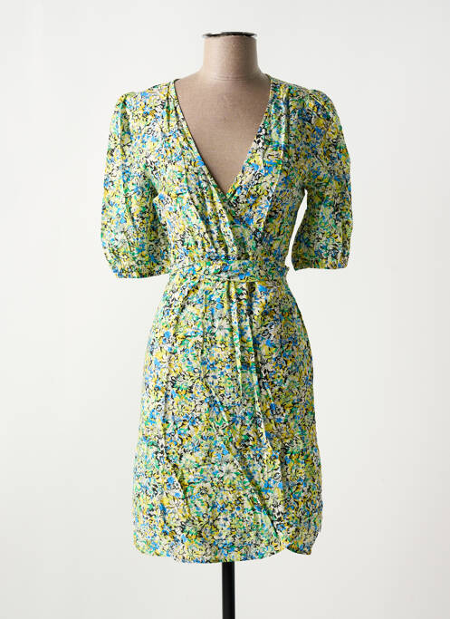 Robe courte jaune FREEMAN T.PORTER pour femme