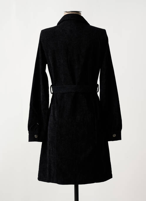 Robe courte noir KAFFE pour femme