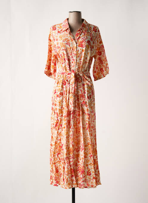 Robe longue beige CREAM pour femme