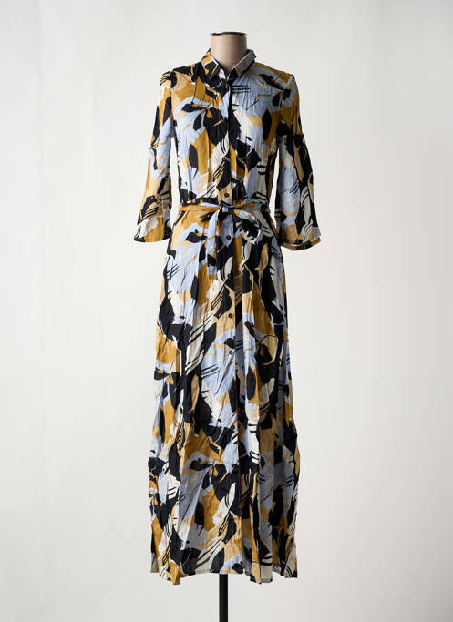 Robe longue bleu KAFFE pour femme