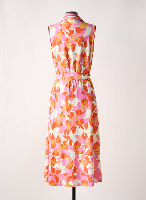 Robe longue orange K-DESIGN pour femme