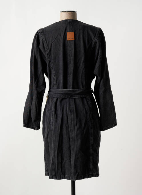 Robe mi-longue noir BSB pour femme