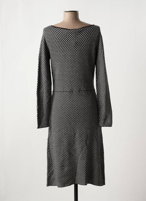 Robe mi-longue noir ZILCH femme