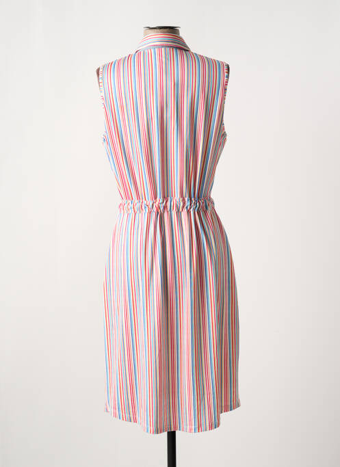 Robe mi-longue rouge K-DESIGN pour femme