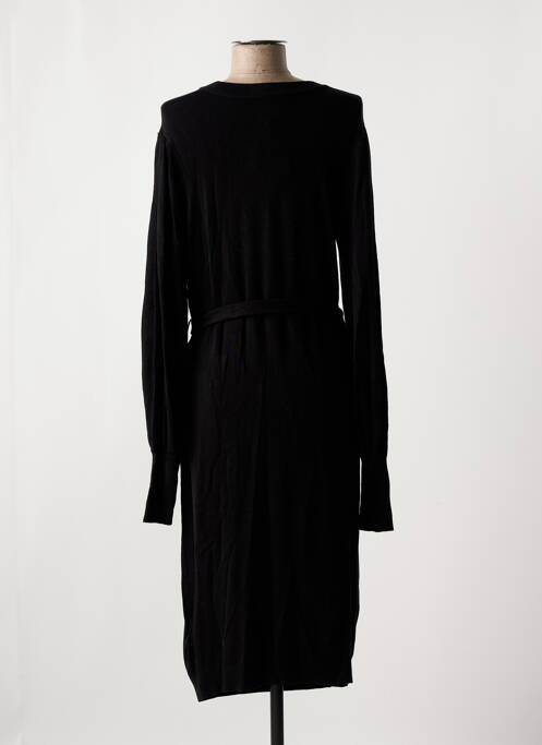 Robe pull noir KAFFE pour femme