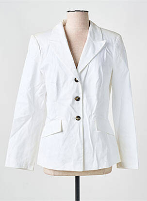 Blazer blanc LAUREN VIDAL pour femme