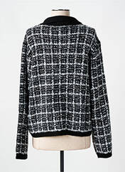 Gilet manches longues noir CREAM pour femme seconde vue