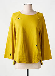 Sweat-shirt vert MALOKA pour femme seconde vue