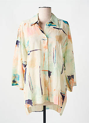 Tunique manches longues beige IN WEAR pour femme