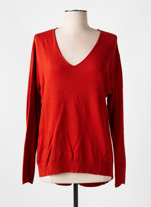Pull orange ZILCH pour femme