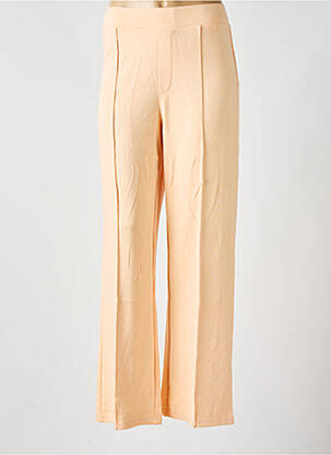 Jogging taille haute taille haute orange BROADWAY femme
