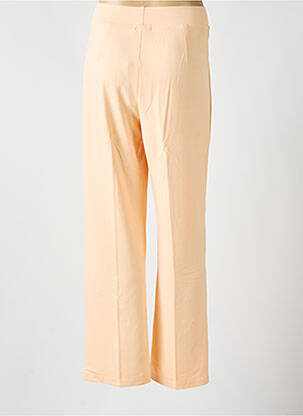 Jogging taille haute taille haute orange BROADWAY femme
