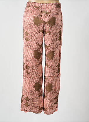 Pantalon large coupe fluide taille normale rose NÜ femme