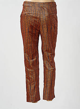 Pantalon 7/8 stretch taille normale orange SURKANA femme