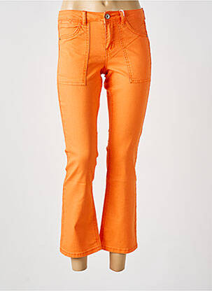 Jeans bootcut taille normale taille normale orange CREAM femme