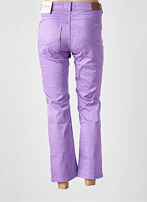 Jeans coupe slim stretch taille normale violet CREAM femme
