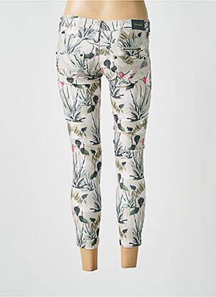 Jeans skinny stretch taille basse vert FREEMAN T.PORTER femme
