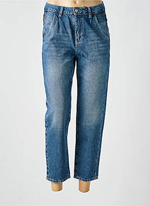 Jeans boyfriend taille haute taille haute bleu FREEMAN T.PORTER femme