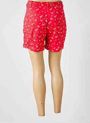 Short taille à pinces taille normale rouge ZILCH femme
