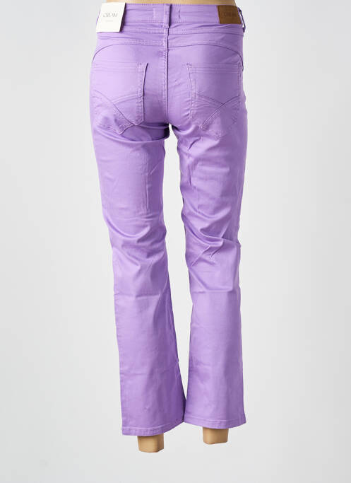 Jeans coupe slim violet CREAM femme