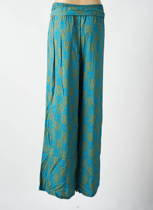 Pantalon large bleu ZILCH pour femme