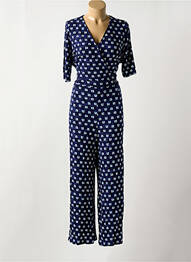 Combi-pantalon manches courtes manches courtes bleu SURKANA femme